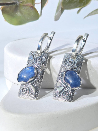 Серебряные серьги